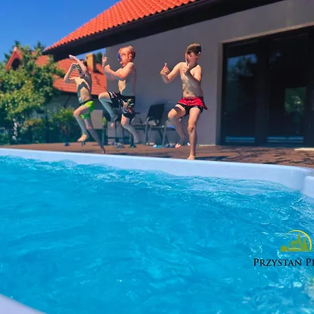 Villa Przystan Pilawa Z Prywatnym Basenem