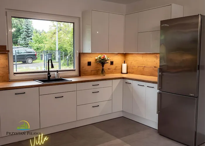 Villa Przystan Pilawa Z Prywatnym Basenem