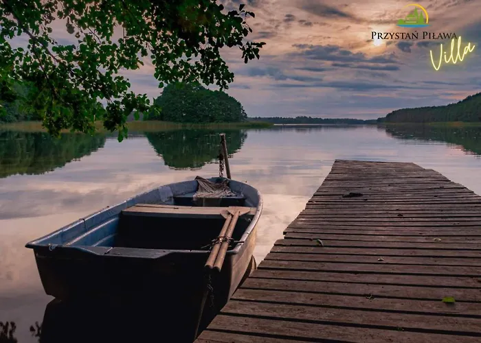 Villa Przystan Pilawa Z Prywatnym Basenem