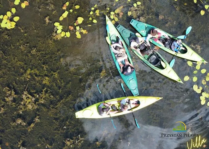 Villa Przystan Pilawa Z Prywatnym Basenem *