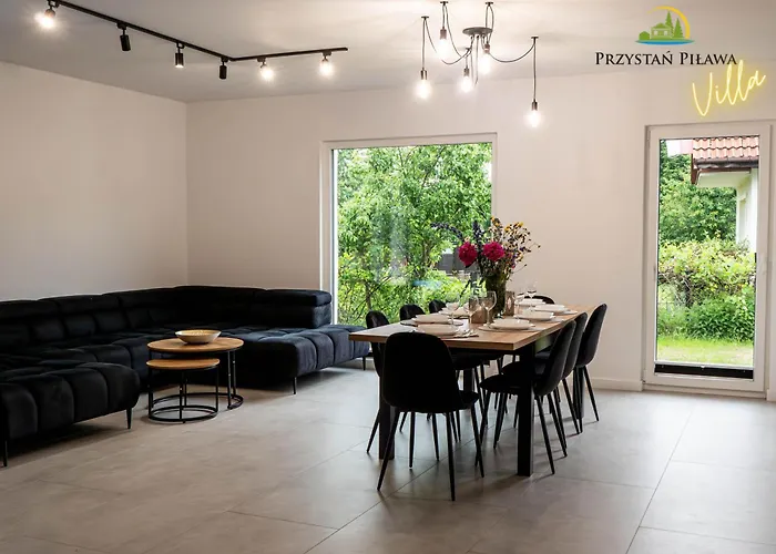 Villa Przystan Pilawa Z Prywatnym Basenem
