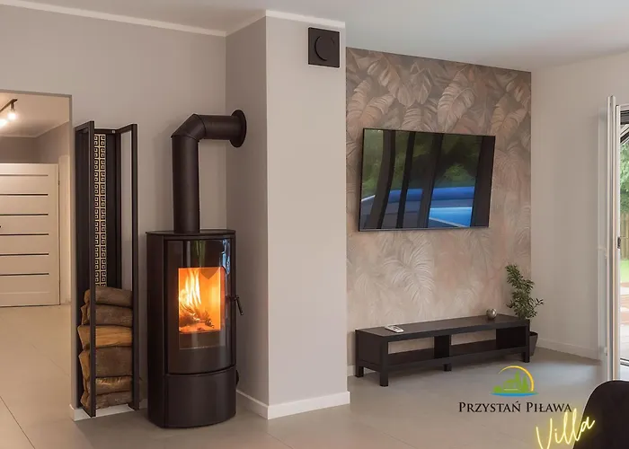 Przystan Pilawa Z Prywatnym Basenem *