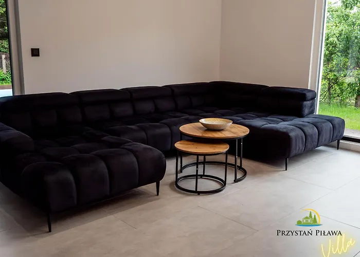 Villa Przystan Pilawa Z Prywatnym Basenem Borne Sulinowo